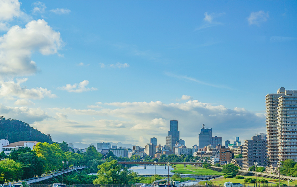 仙台の街並み
